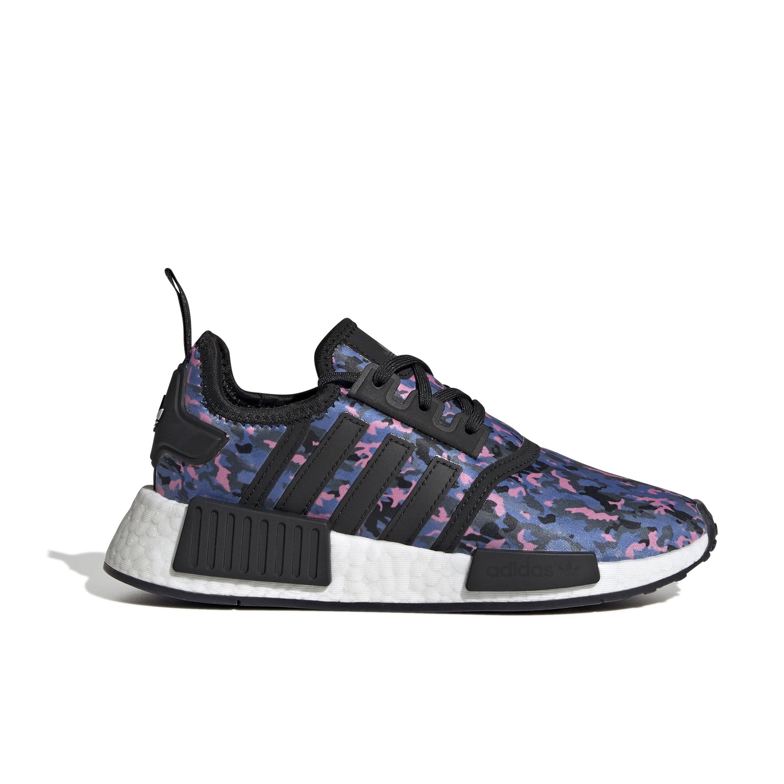adidas Originals NMD_R1 "Core Black/Ftwr White/Core Black" Grade School Girls' Shoe